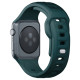 3Mk Protection 3mk Silicone Watch Strap for Apple Watch 42 / 44 / 45 / 49 mm - green