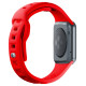 3Mk Protection 3mk Silicone Watch Strap for Apple Watch 42 / 44 / 45 / 49 mm - red
