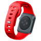 3Mk Protection 3mk Silicone Watch Strap for Apple Watch 42 / 44 / 45 / 49 mm - red
