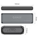 Orico DDM2-C3-G2 M.2 NVME USB-A USB-C 3.2 10Gb/s Disk Drive - Gray
