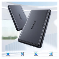 Orico DDL25-C3 2.5" HDD/SSD USB-C 5Gb/s Disk Drive - Black