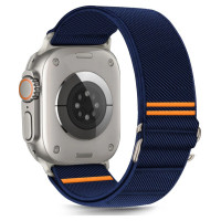 Tech-Protect Nylon Slip Strap for Apple Watch 44 / 45 / 46 / 49 mm - Navy Blue