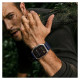Tech-Protect Nylon Slip Strap for Apple Watch 44 / 45 / 46 / 49 mm - Navy Blue