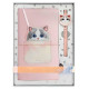 Nimmy 2in1 notebook + pen pink Big Eyed Pet 2.0 Cat set