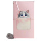 Nimmy 2in1 notebook + pen pink Big Eyed Pet 2.0 Cat set