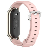 Tech-Protect IconBand Classic Strap for Xiaomi Smart Band 8 / 9 / 10 / NFC - Pink