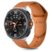 Tech-Protect Leatherfit Strap for Samsung Galaxy Watch 40/44/46 mm - Brown