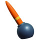 Viceversa inky patato peeler orange 13522