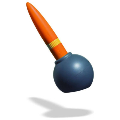 Viceversa inky patato peeler orange 13522