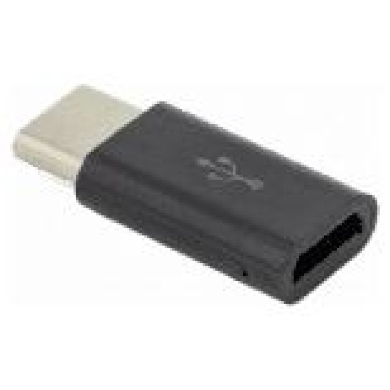 Sbox Micro USB 2.0 F. -> TYPE C M. Black AD.USB-C B