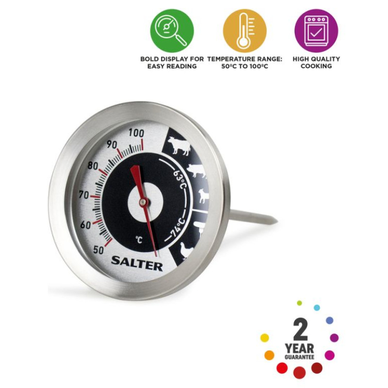 Salter 512 SSCREU16 Analogue Meat Thermometer