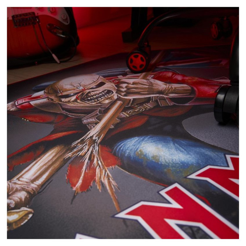 Subsonic Gaming Floor Mat Iron Maiden