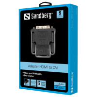 Sandberg 507-39 Adapter DVI-M - HDMI-F