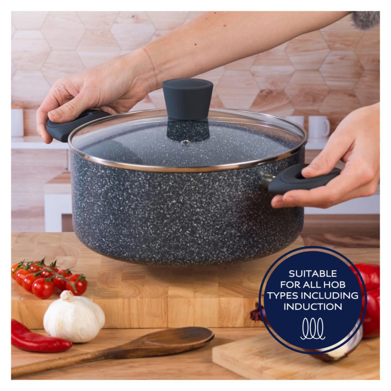 Russell Hobbs RH02818EU7 Nightfall stone 5pcs pan set