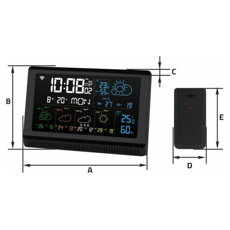 Manta MTO200B Windy Smart Black