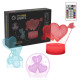 Manta SNL115RGB LED lamp Light decoration Heart RGB 3D