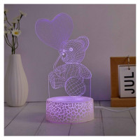 Manta SNL115RGB LED lamp Light decoration Heart RGB 3D