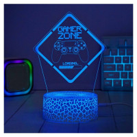 Manta SNL123RGB LED lamp Light decoration Game 3 RGB 3D