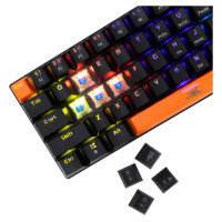 Baracuda BGK-03121 Dolphin Black US Mechanical Blue Switches