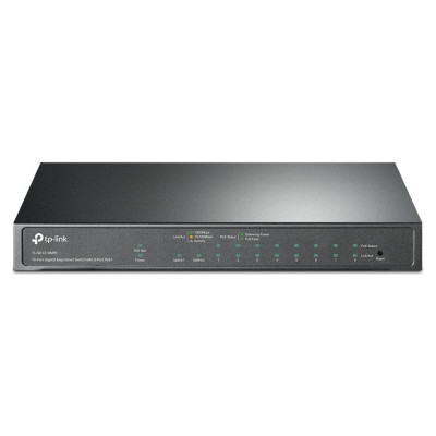 Tp-Link Switch|TP-LINK|Desktop/pedestal|9x10Base-T / 100Base-TX / 1000Base-T|1x10/100/1000BASE-T/SFP combo|PoE+ ports 8|123 Watts|TL-SG1210MPE
