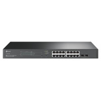 Tp-Link Switch|TP-LINK|JetStream|TL-SG2218P|Desktop/pedestal|16x10Base-T / 100Base-TX / 1000Base-T|2xSFP|PoE+ ports 16|150 Watts|TL-SG2218P
