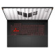 Asus Notebook|ASUS|TUF|Gaming A18 (2025)|FA808UM-S8015W|CPU  Ryzen 7|260|18"|1920x1200|RAM 16GB|DDR5|5600 MHz|SSD 512GB|NVIDIA GeForce RTX 5060|8GB|ENG|Windows 11 Home|Grey|2.6 kg|90NR0NN1-M003S0