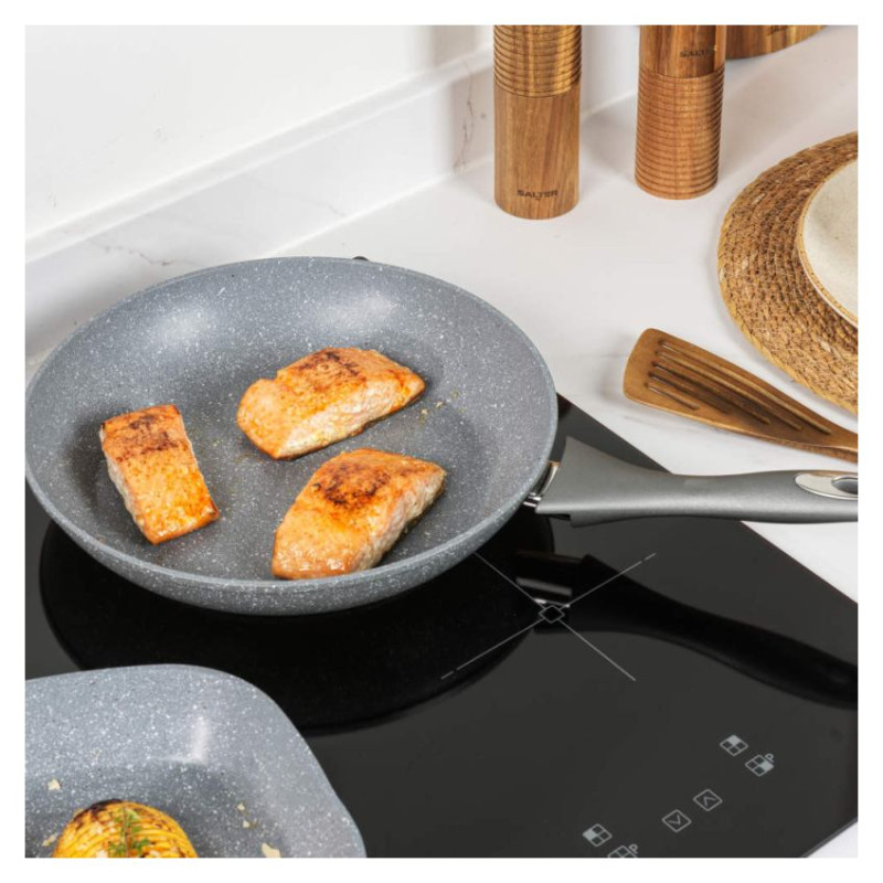 Salter BW02764G1EU7 Marblestone 28cm Frying Pan