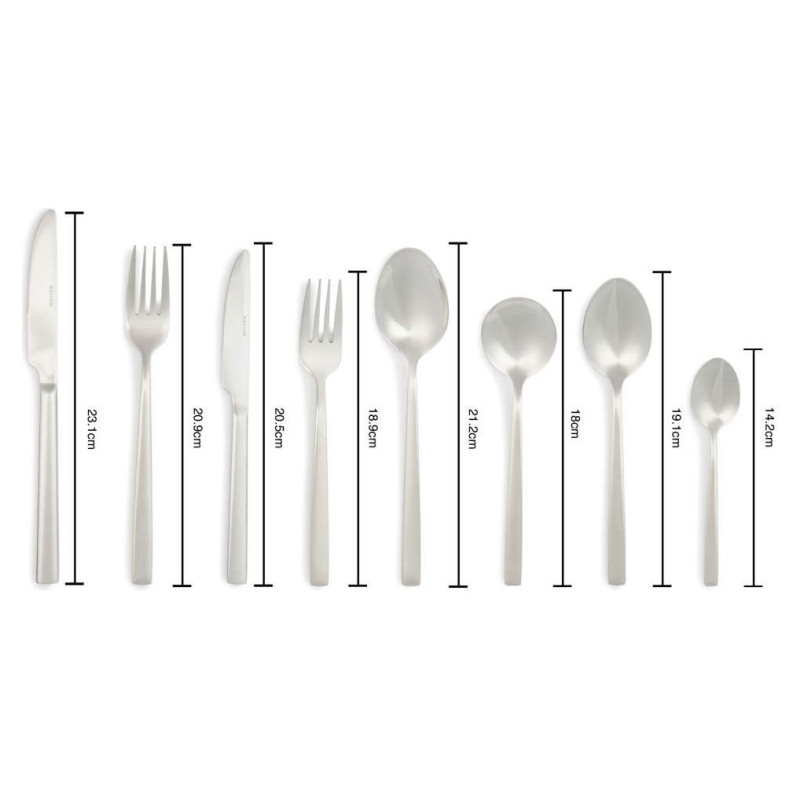 Salter BW124271EU7 44-Piece Winslow Cutlery Set