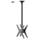 Neomounts TV SET ACC CEILING MOUNT 32-75/FPMA-C340DBLACK NEOMOUNTS
