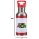 Paladone Super Mario Metal Water Bottle with Straw