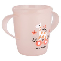 Canpol Babies Krūze ar diviem rokturiem 250 ml TOYS 2/101 coral