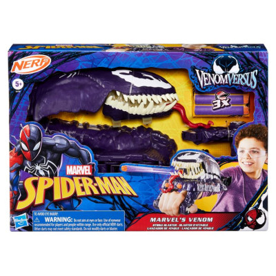 Spider-Man Rotaļu komplekts Venom verse Nerf blasteris
