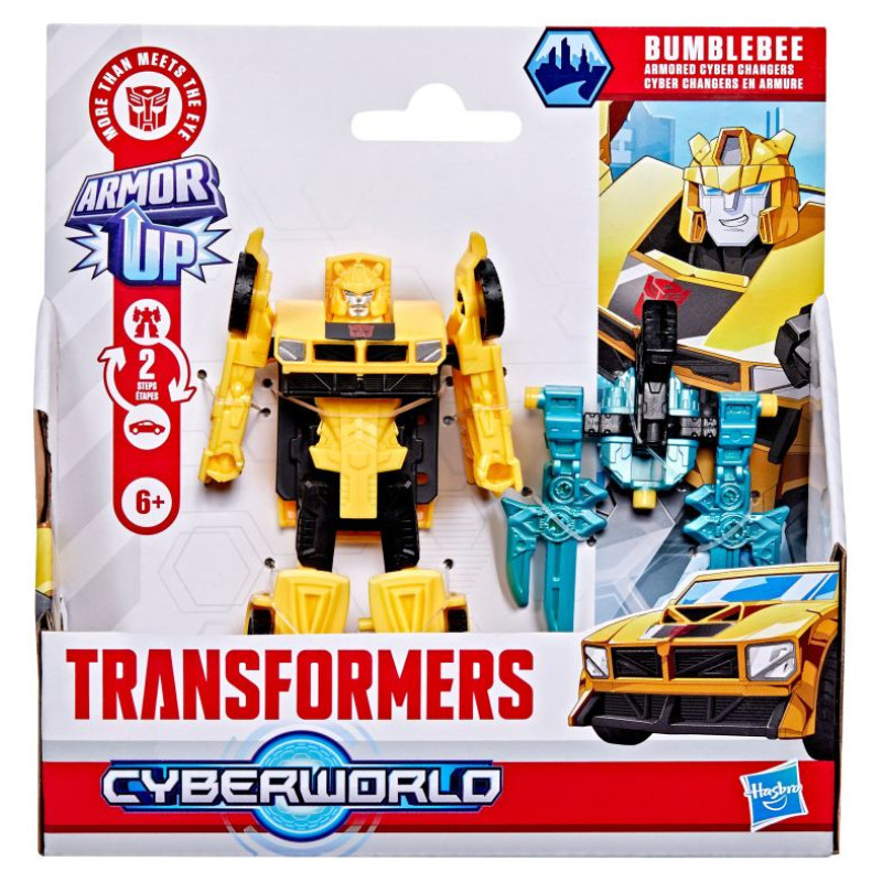 Transformers Cyberworld figūra Armored Cyber Changers, 10cm