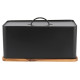 Salter BW13564EU7 Toronto Bread Bin with Chopping Board Black