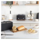 Salter BW13564EU7 Toronto Bread Bin with Chopping Board Black
