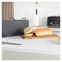 Salter BW13564EU7 Toronto Bread Bin with Chopping Board Black