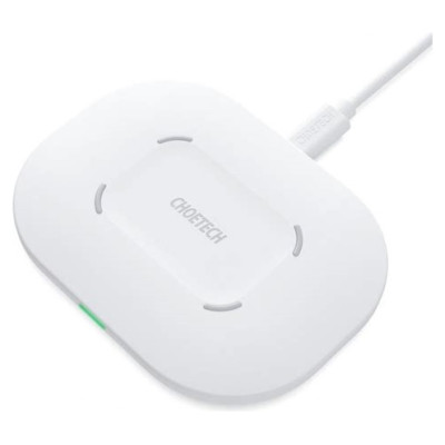 Choetech Fast Wireless Charging Pad CHOETECH, 15W, white