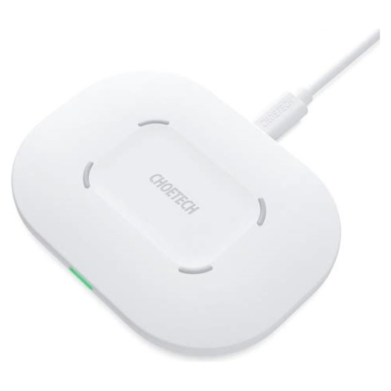 Choetech Fast Wireless Charging Pad CHOETECH, 15W, white