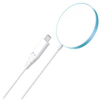Choetech Magnetic Wireless Charger CHOETECH, 15W, iPhone 14, blue