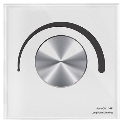 Skydance Rotary Panel Triac Dimmer TS-K(WT), Wi-Fi, Tuya