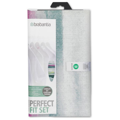 Brabantia gludināmā dēļa pārvalks, 135x45 cm, Morning Breeze (D) 4mm+ 4mm filcis - 119101