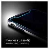 Spigen Glas.tR EZ Fit Privacy Tempered Glass for iPhone 11 / XR