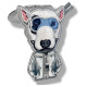 Nimmy Cool&Cute 2.0 Dog Magnetic Pendant - Gray