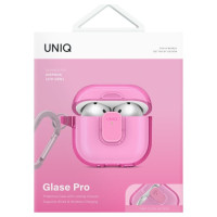 Uniq Glase Pro Case for AirPods 4 - Pink