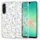 Tech-Protect FlexAir+ Case for Samsung Galaxy A17 4G / 5G - Daisies with Leaves