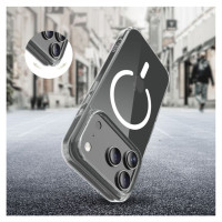 Tech-Protect FlexAir Hybrid MagSafe Case for iPhone 17 Pro - Clear