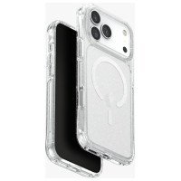 Uniq LifePro Xtreme Magclick Charging Case for iPhone 17 Pro Max - Clear-Glitter