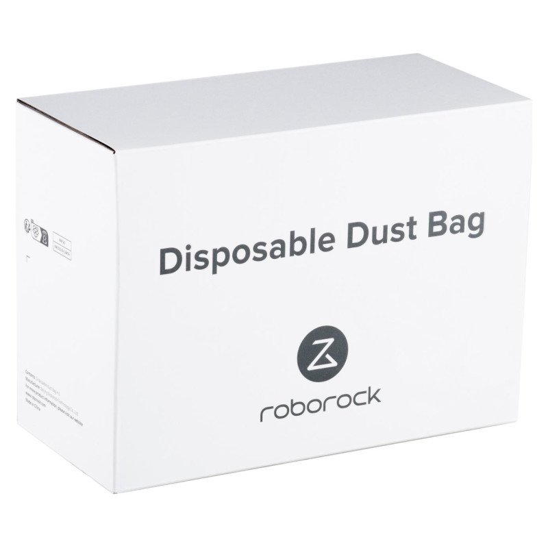 Roborock Vacuum Cleaner Accessory|ROBOROCK|Disposable Dust Bag 6pcs|White|For Qrevo0/Qrevo5/Qrevo0 MaxV/Qrevo0 MaxV(R&D)/S80 MaxV Ultra/S85 MaxV Ultra/S80 MaxV Ultra(R&D)/S80 Max Ultra/S85 Max Ultra/S80 Max Ultra(R&D)/Qrevo0 S/Qrevo5 S/Qrevo0 