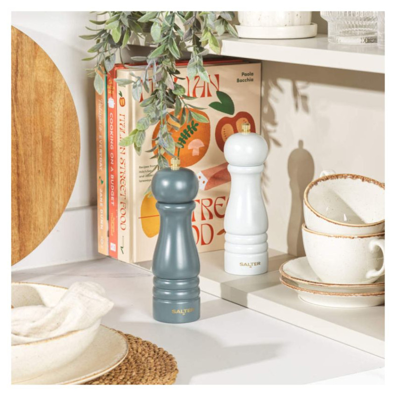 Salter BW120291GEU7 Olea Salt & Pepper Mill Grey
