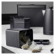 Salter BW124571EU7 Kuro 3-Piece Canister Set